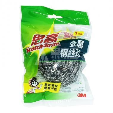 3M思高金属钢丝球1个**/包
