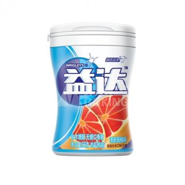 益达口香糖木糖醇至尊清新西柚味40粒/瓶