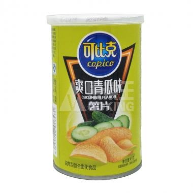 达利园可比克薯片青瓜味45g/罐