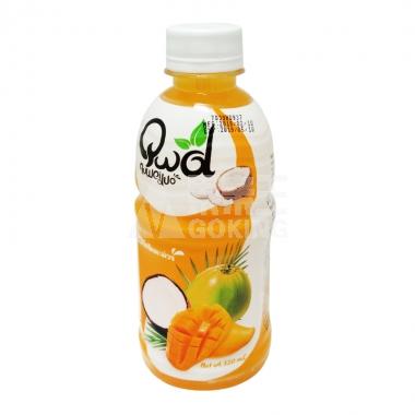 (泰国)趣味芒果果汁饮料（含椰果）320ml**/瓶