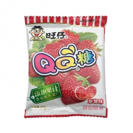旺仔QQ糖草莓味20g