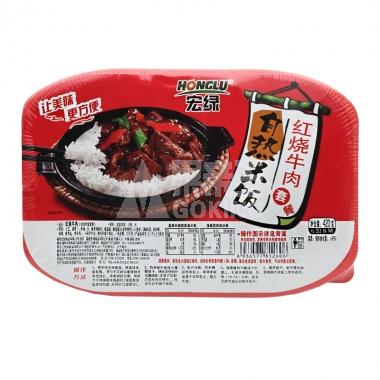 宏绿自热米饭(红烧牛肉)420g**/盒