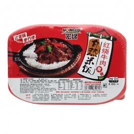 宏绿自热米饭(红烧牛肉)420g**/盒