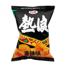 四洲热浪薯片香辣味50g/包