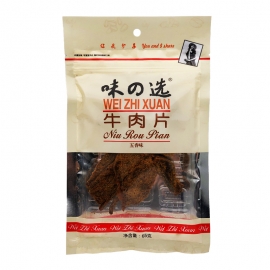 味之选牛肉片五香味65g/袋
