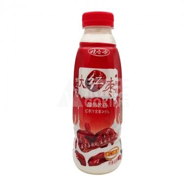 娃哈哈营养快线大红枣枸杞酸奶450ml/瓶