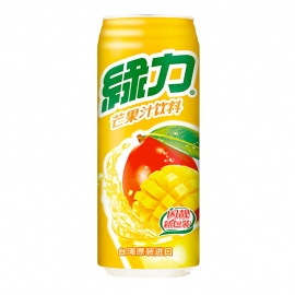 (台湾)绿力芒果汁490ml/罐
