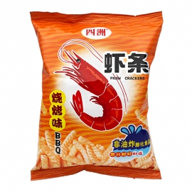 四洲虾条烧烤味80g/包
