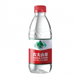 农夫山泉水(小瓶)纸箱380ml/瓶