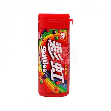 彩虹果汁糖原味迷你筒30g/瓶