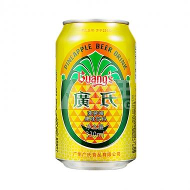广氏菠萝啤(果味饮料)330ml/罐