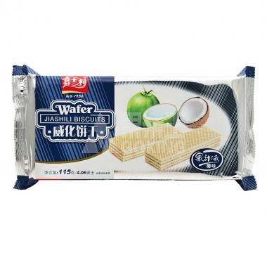 嘉士利威化饼干椰子味115g/包