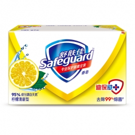 舒肤佳香皂柠檬清新型108g/个