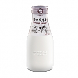 晨光玻璃瓶老酸奶206g18天/瓶
