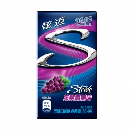 炫迈无糖口香糖炫紫葡萄味28片/盒