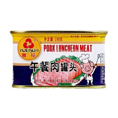 粤花一级午餐肉198g/罐