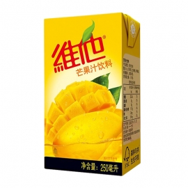 维他芒果汁纸盒250ml/盒