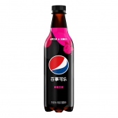 百事可乐中瓶无糖树莓汽水500ml**/瓶