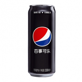 百事可乐原味无糖细长罐330ml/罐