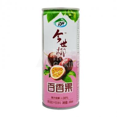 【ZP】今世椰百香果汁245ml/罐