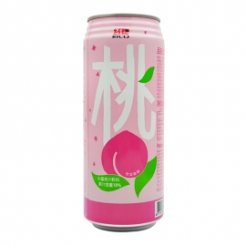 (台湾)红牌水蜜桃汁罐装饮料490ml/罐