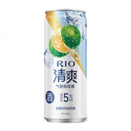 RIO锐澳微醺5度清爽青橘气泡鸡尾酒330ml/罐