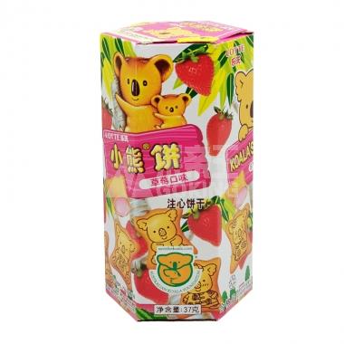 乐天草莓小熊饼37g**/盒