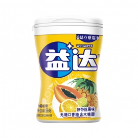 益达木糖醇口香糖热带炫果味...