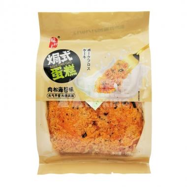 味居上焗式肉松海苔味蛋糕100g120天/包