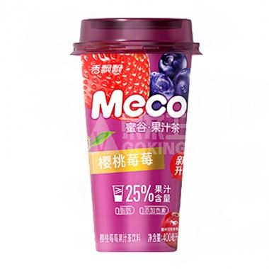 香飘飘Meco蜜谷果汁茶(樱桃莓莓)400ml/杯