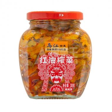 乌江下饭菜红油榨菜300g/瓶