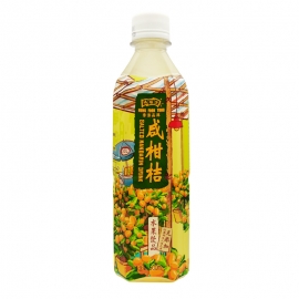 (无奖)鸿福堂咸柑桔水果饮品500ml/瓶