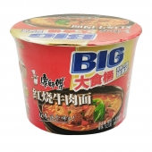 康师傅(大食桶)红烧牛肉面143g/桶