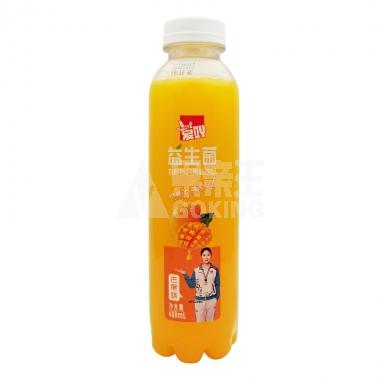 爱吖益生菌发酵复合果汁芒果味488ml/瓶