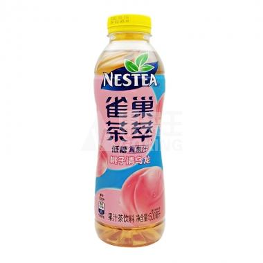 雀巢茶萃桃子清乌龙果汁茶饮料500ml/瓶