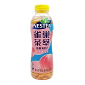 雀巢茶萃桃子清乌龙果汁茶饮料500ml/瓶