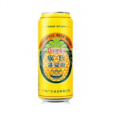 广氏菠萝啤(果味饮料)500ml/罐