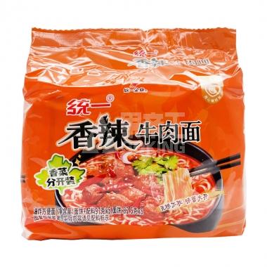 统一100香辣牛肉（五入）100g/包