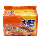 统一100大面饼香辣（五入）135g/包