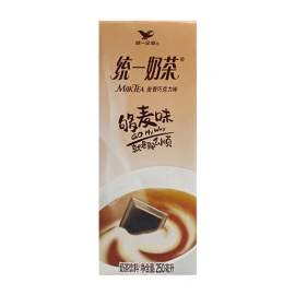 统一奶茶麦香巧克力味250ml/盒