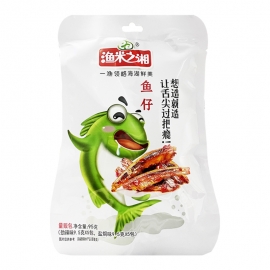渔米之湘鱼仔量贩包(劲辣味+盐焗味)95g/袋