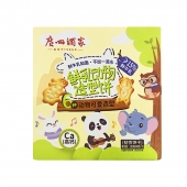 广州酒家鲜乳动物造型饼（高钙）120g**/盒