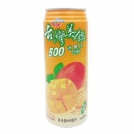 (台湾)美馔芒果汁饮料490ml/罐