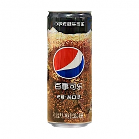 百事可乐无糖生可乐330ml/罐