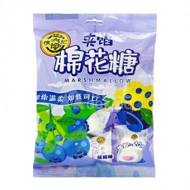徐福记蓝莓棉花糖袋装64g/包