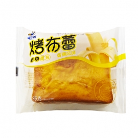 福佳香烤布蕾岩烧面包香蕉风味85g/包