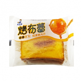 福佳香烤布蕾岩烧面包咸蛋黄风味85g/包