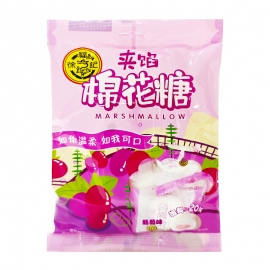 徐福记葡萄棉花糖袋装64g/包