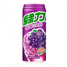 (台湾)绿力葡萄汁480ml/罐