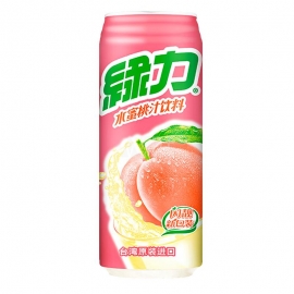 (台湾)绿力水蜜桃汁480ml/罐
